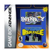 Paperboy/Rampage Video Game for Nintendo Game Boy Advance