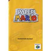 Paper Mario Manual For Nintendo N64