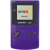Game Boy Color System Purple 