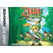 Legend of Zelda Minish Cap Manual For Nintendo GBA
