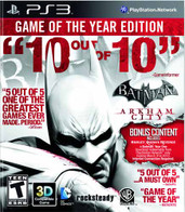 Batman Arkham City Game of the Year Edition - PS3
