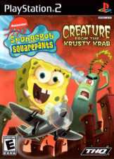 SpongeBob SquarePants Creature from Krusty Krab - PS2 Game