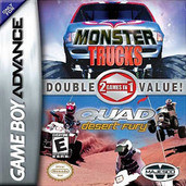 Monster Trucks / Quad Desert Fury Double Pack - Game Boy Advance Game