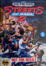 Streets of Rage 2 Not for Resale - Genesis Game