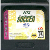 Fifa International Soccer Video Game for Sega Game Gear
