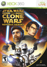 Star Wars the Clone Wars Republic Heroes - Xbox 360 Game 