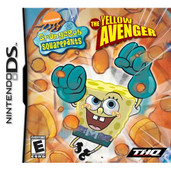 SpongeBob SquarePants Yellow Avenger Nintendo DS game box art image pic
