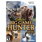 Cabela's Big Game Hunter 2010 Nintendo Wii used video game for sale.