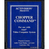Chopper Command (Blue Label) - Atari 2600 Game