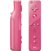 Original Pink Motion Plus Remote Controller - Wii