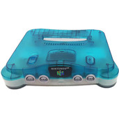N64 Console Clear Blue / Clear