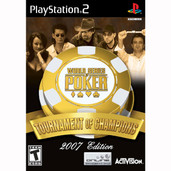 World Series of Poker Tournament of Champions 2007 Video Game for Sony Playstation 2