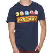 Navy Pac-Man Ghosts - Officially Licensed T-Shirt