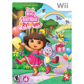 Dora's Big Birthday Adventure Video Game for Nintendo Wii