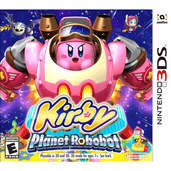 Kirby Planet Robobot Video Game for Nintendo 3DS