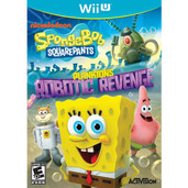 Spongebob Squarepants Plankton's Robotic Revenge Video Game for Nintendo Wii U