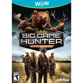 Cabela's Big Game Hunter Pro Hunts Video Game for Nintendo Wii U