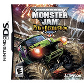 Monster Jam Path of Destruction Video Game for Nintendo DS