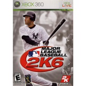 Major League Baseball 2k6 Video Game For Microsoft Xbox 360