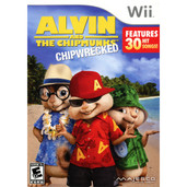 Alvin and the Chipmunks Chipwrecked Video Game for Nintendo Wii
