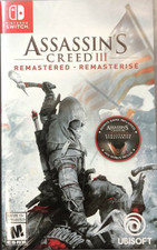 Assassin's Creed III Remastered video game for the Nintendo Switch