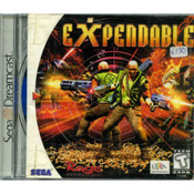 Expendable Video Game For Sega Dreamcast