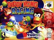 Diddy Kong Racing Nintendo 64 N64 video game box art image pic
