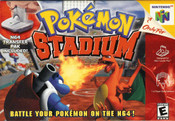 Pokemon Stadium Nintendo 64 N64 video game box art image pic