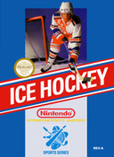 Ice Hockey Nintendo NES game box image pic