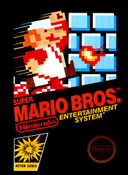 Super Mario Bros. Nintendo NES game box art image pic
