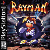 Rayman (Ray Man) Video Game For Sony PS1 Game