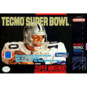 Tecmo Super Bowl - SNES Box Front Cover