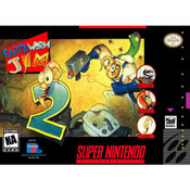 Earthworm Jim 2 Super Nintendo SNES game for sale with Box and Cover Art