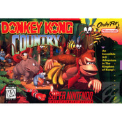 Donkey Kong Country - SNES Box Front
