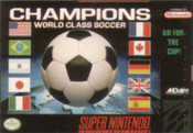 Champions World Class Soccer - SNES Game
