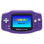 Game Boy Advance System Purple
