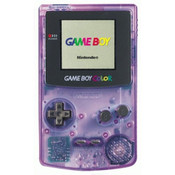 Game Boy Color System Clear Purple 