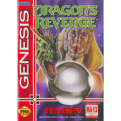Dragon's Revenge Empty Box For Sega Genesis