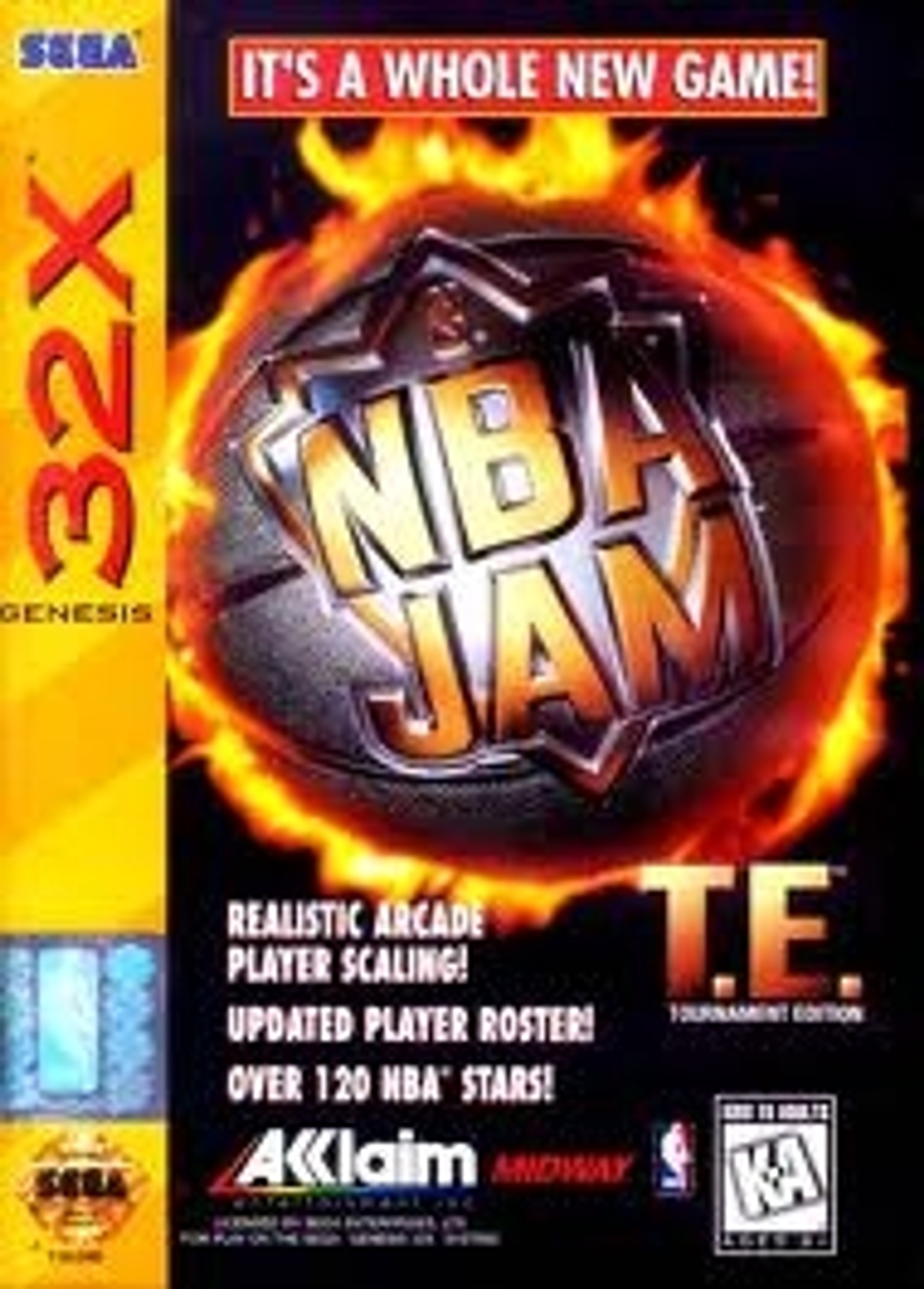 Complete NBA Jam T.E Sega Genesis 32x Game For Sale DKOldies