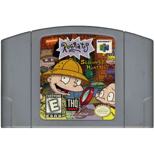 Rugrats in Paris The Movie Nintendo 64 N64 Game For Sale
