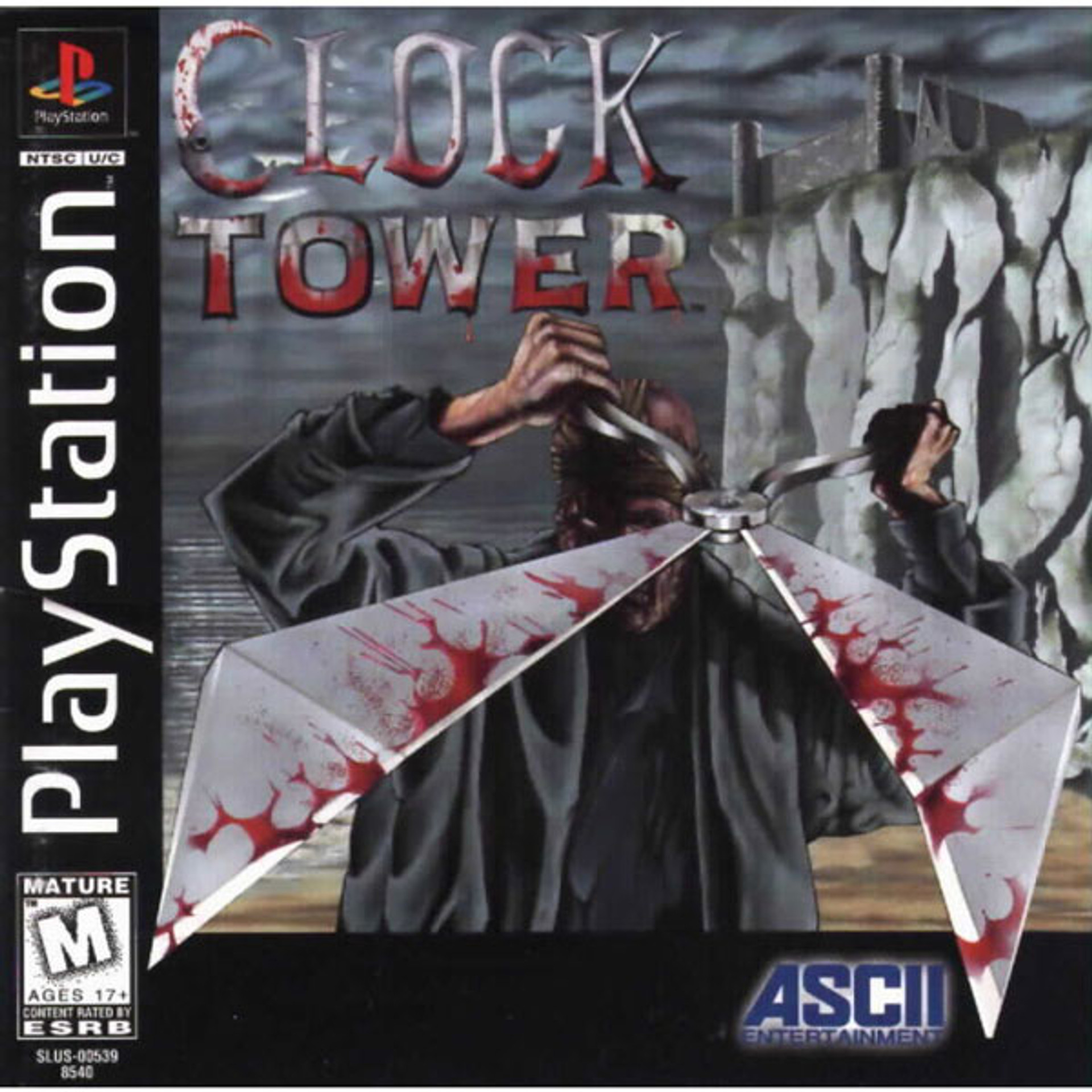 Clock Tower Playstation 1 PS1 Game For Sale DKOldies
