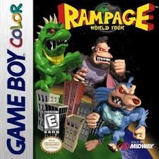 Rampage World Tour Per PlayStation 1 PS1 - Gioco Testato, In Ottime Condizioni