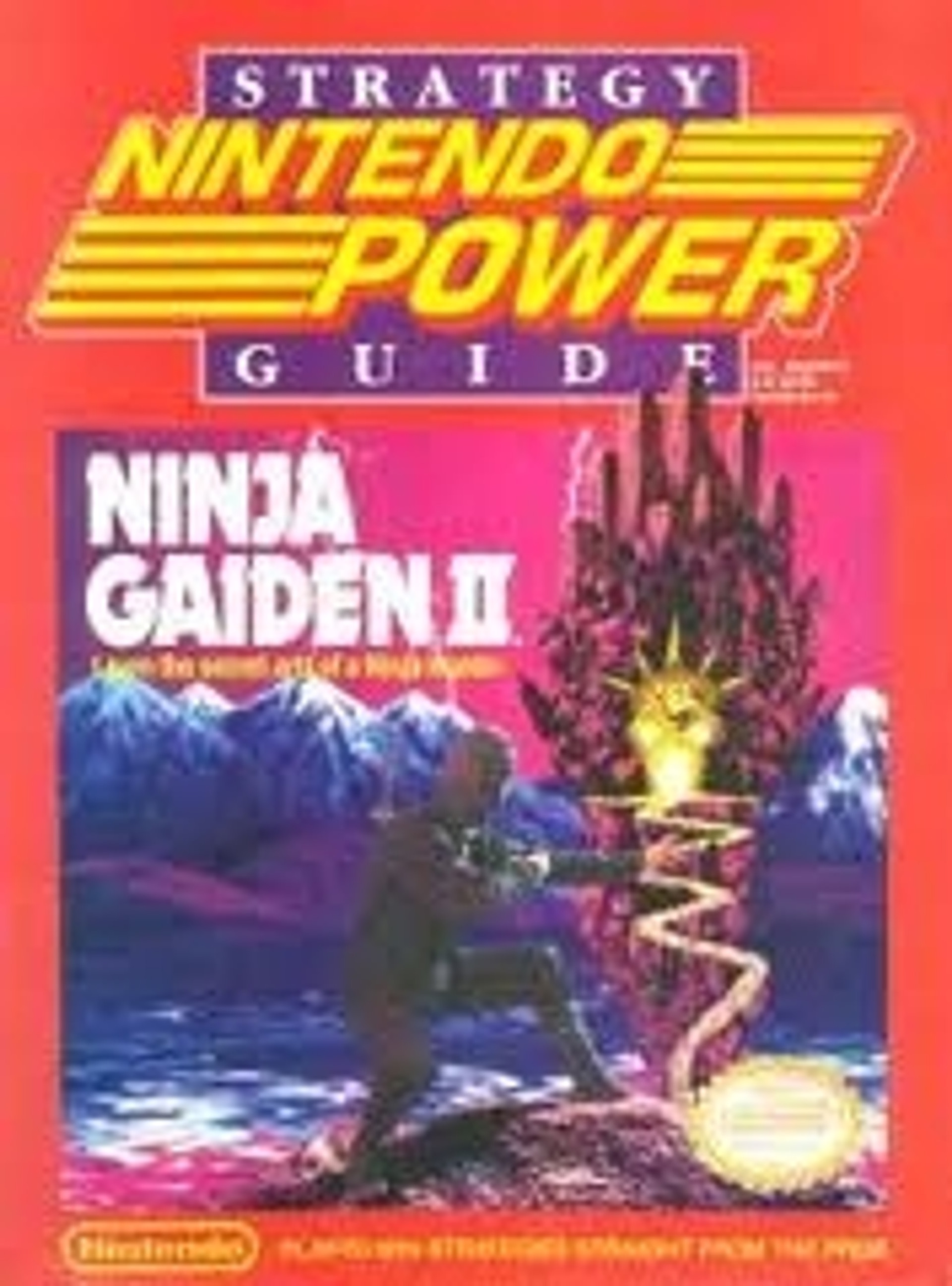 Strategy Guide Ninja Gaiden II Nintendo Power For Sale DKOldies
