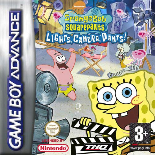 SpongeBob Lights, Camera, Pants! PS2 Game For Sale DKOldies