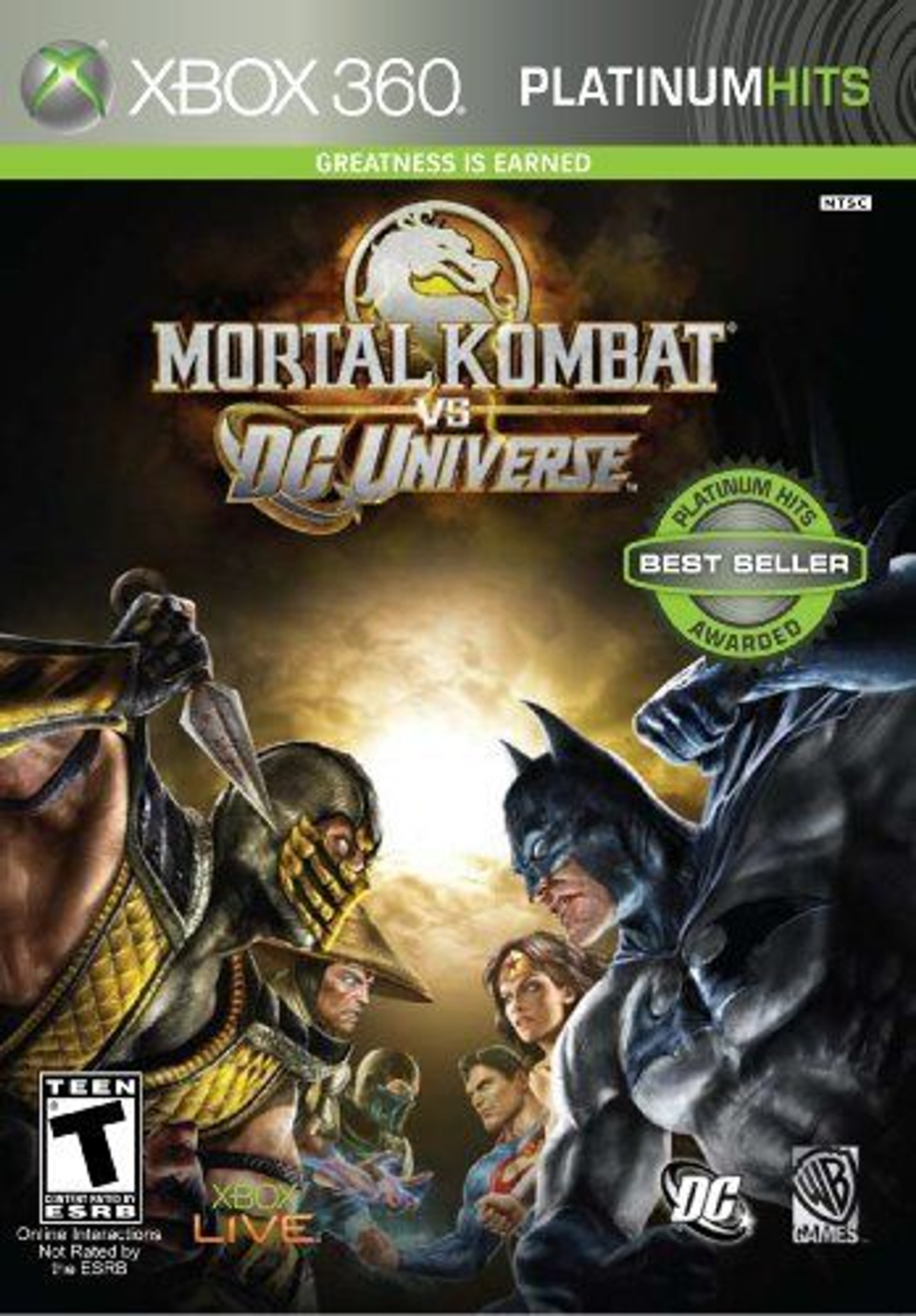 Mortal Kombat vs DC Universe Xbox 360 For Sale DKOldies Mortal Kombat vs DC Universe Xbox 360 For Sale DKOldies