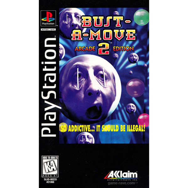Jeu PS1 Bust-A-Move 2 - PlayStation 1 - Bon état