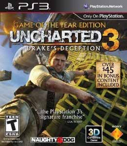 Uncharted 2 Among Thieves Game of the Year PS3 Not for Resale