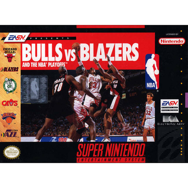 Bulls vs Blazers für Super Nintendo / SNES