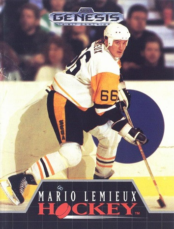 Mario Lemieux Hockey – Jeu Sega Megadrive Genesis – Version D’occasion En Très Bon état Avec Boîte Et Notice