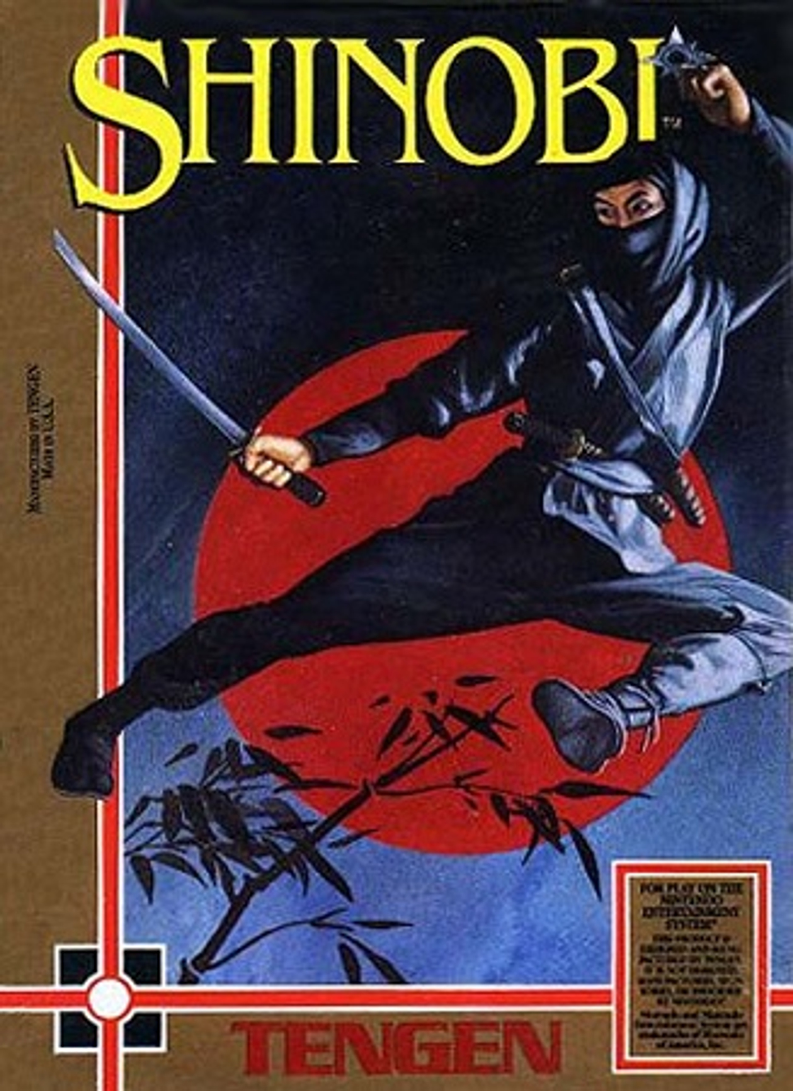 shinobi ps2 art